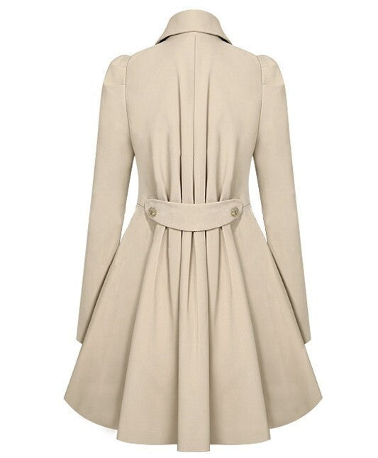 Damen Eleganter Trenchcoat Für Stilvolle Outfits Zeitlos