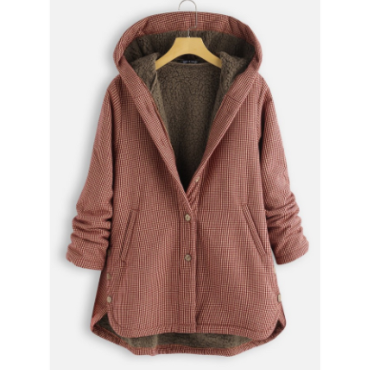 Damen Moderne Bequeme Kapuzen Jacke Warme Für Den Winter