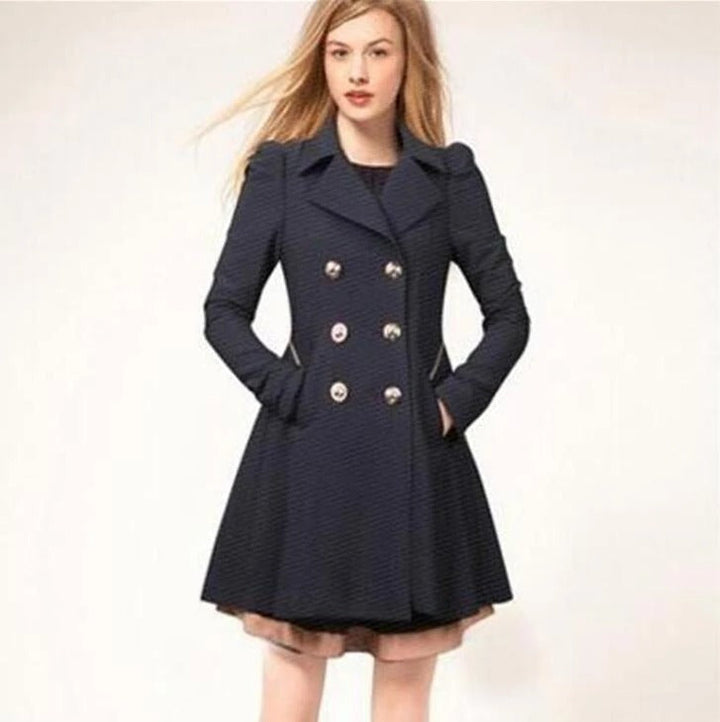 Damen Eleganter Trenchcoat Für Stilvolle Outfits Zeitlos