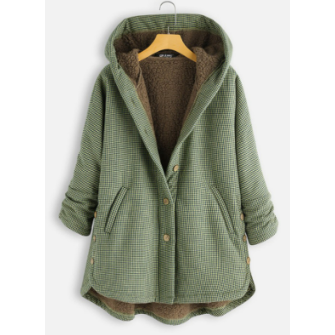 Damen Moderne Bequeme Kapuzen Jacke Warme Für Den Winter