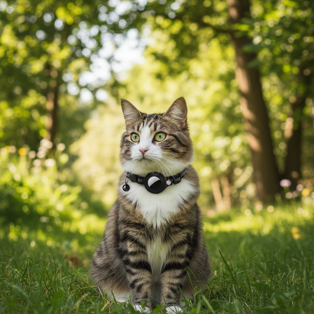 GPS Halsband Katze – Echtzeit Tracker Mit App Für Sicherheit Unterwegs