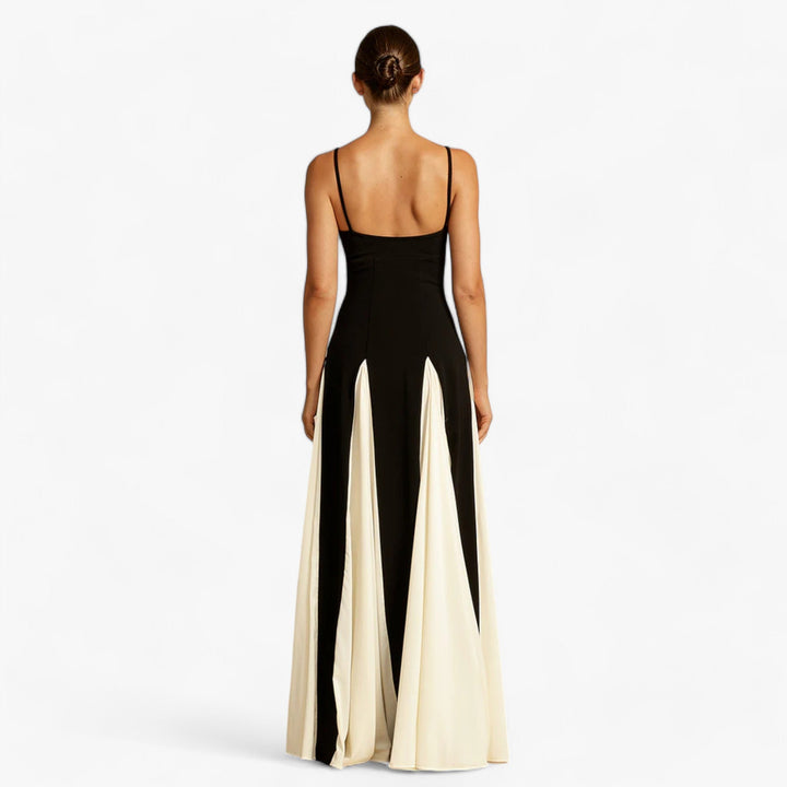 Lyvanta | Damen-Maxi-Festkleid – Herzförmiger Ausschnitt & elegante Spaghettiträger