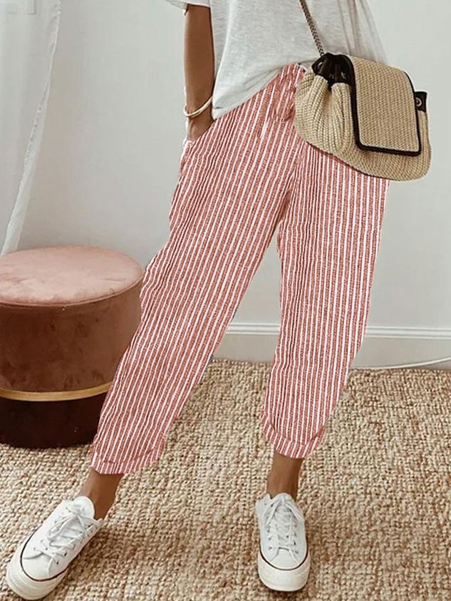 Schweißhemmende High Waist Luxushose Atmungsaktiv Elegant