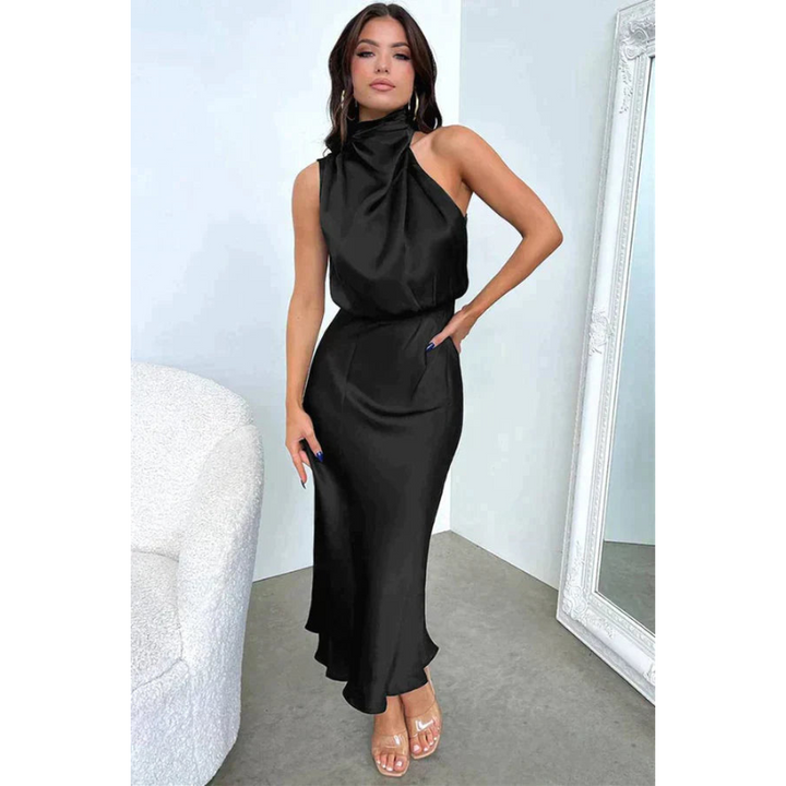 Isana | Damen Abendkleid – Atemberaubender Neckholder, Feminine Silhouette & Eleganter Schnitt