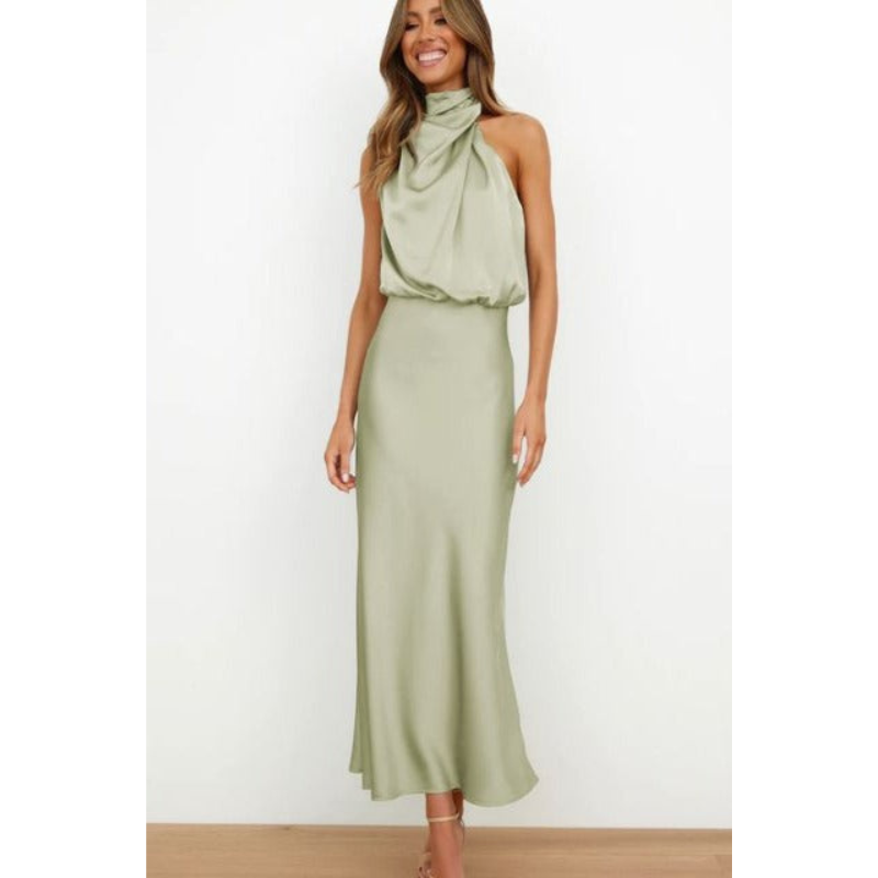 Isana | Damen Abendkleid – Atemberaubender Neckholder, Feminine Silhouette & Eleganter Schnitt