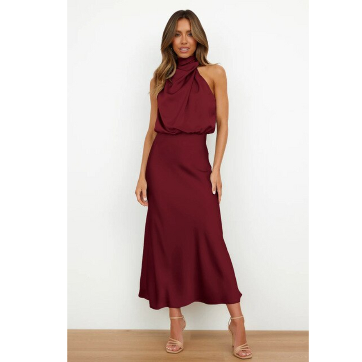 Isana | Damen Abendkleid – Atemberaubender Neckholder, Feminine Silhouette & Eleganter Schnitt