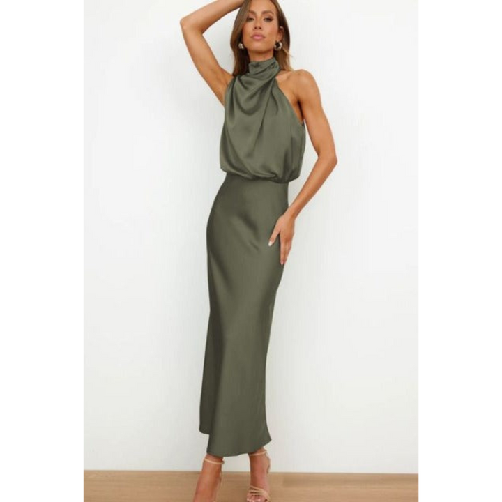 Isana | Damen Abendkleid – Atemberaubender Neckholder, Feminine Silhouette & Eleganter Schnitt