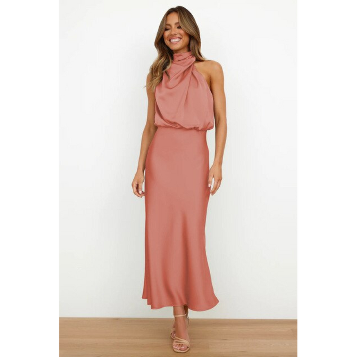 Isana | Damen Abendkleid – Atemberaubender Neckholder, Feminine Silhouette & Eleganter Schnitt