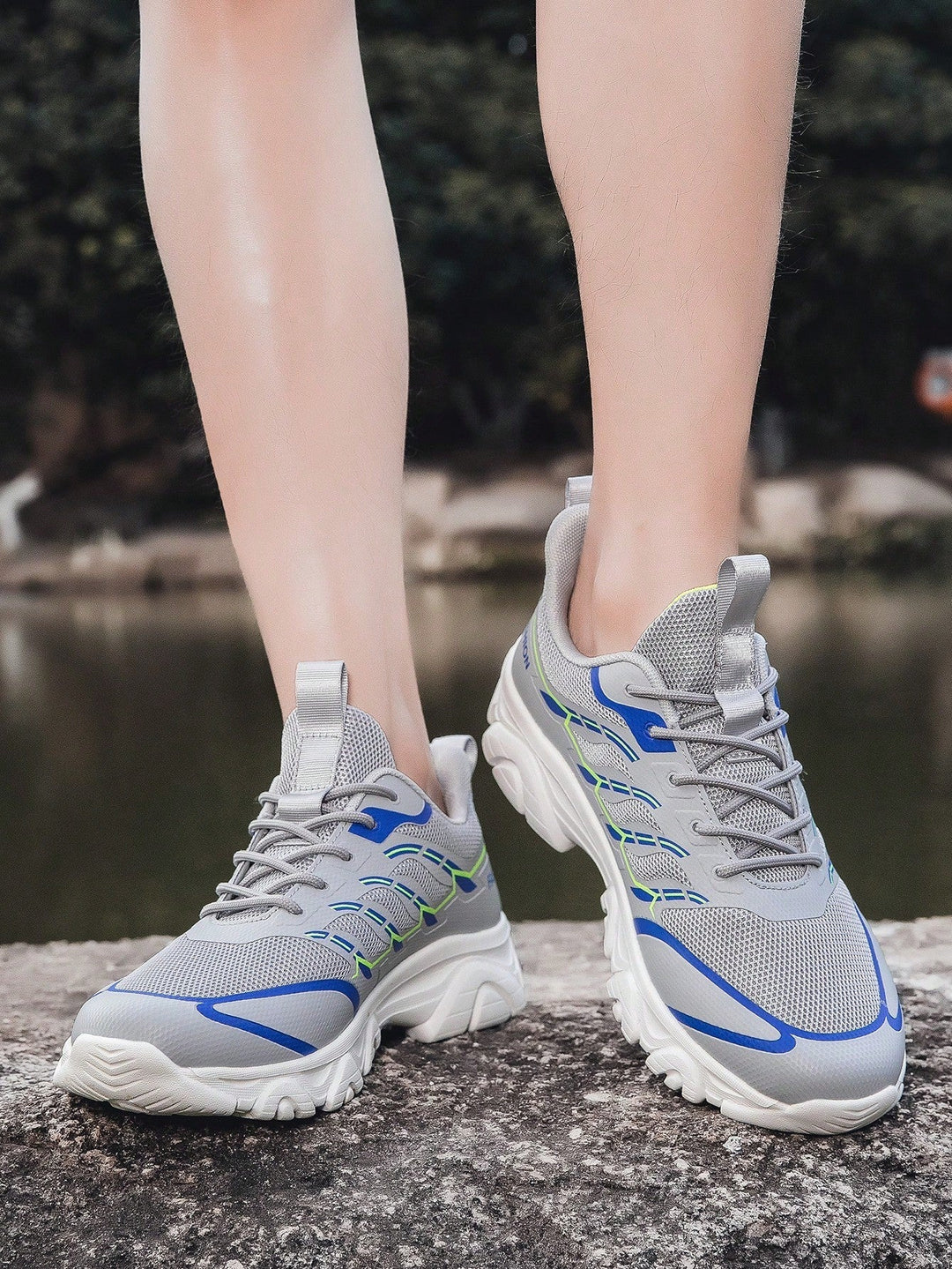 Naraya | Herren Wanderschuh – Atmungsaktives Mesh, Anti-Schwitz-Technologie & Ergonomische Passform