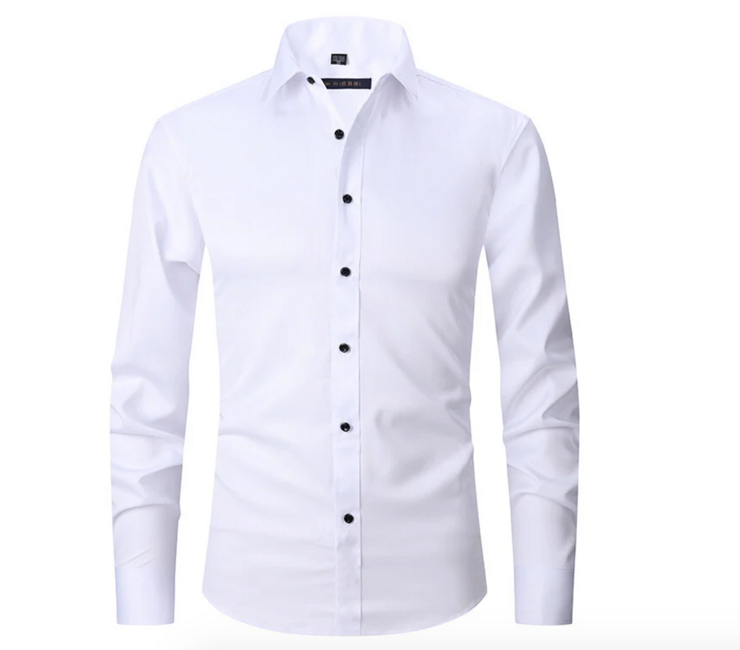 Herren Stretch Shirt Bequemes Hemd Mit Superstretch