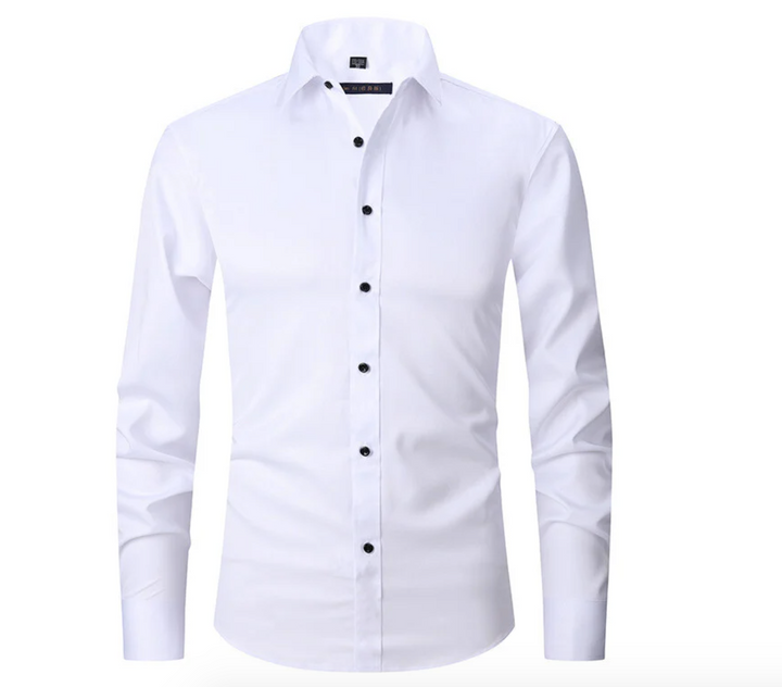 Herren Stretch Shirt Bequemes Hemd Mit Superstretch