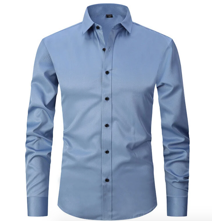 Herren Stretch Shirt Bequemes Hemd Mit Superstretch