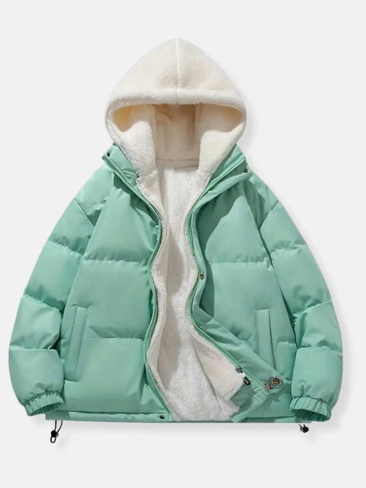 Damen Steppjacke Warm – Reißverschluss & Komfort-Stil