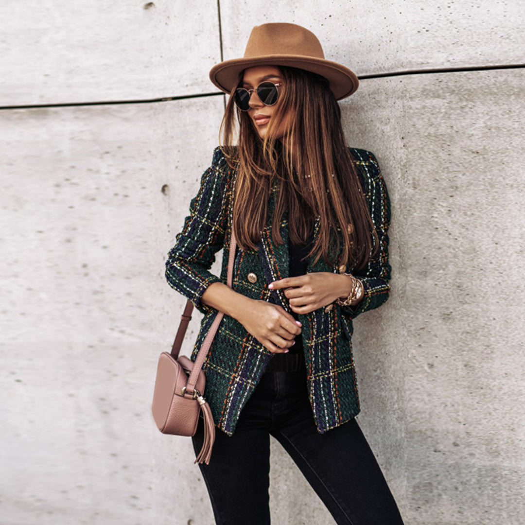 Adōre | Damen-Blazer mit Knöpfen | Casual