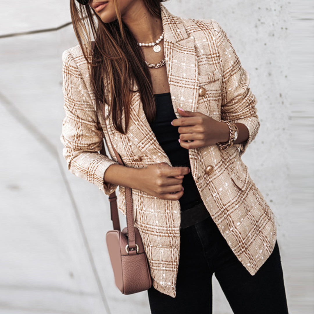 Adōre | Damen-Blazer mit Knöpfen | Casual