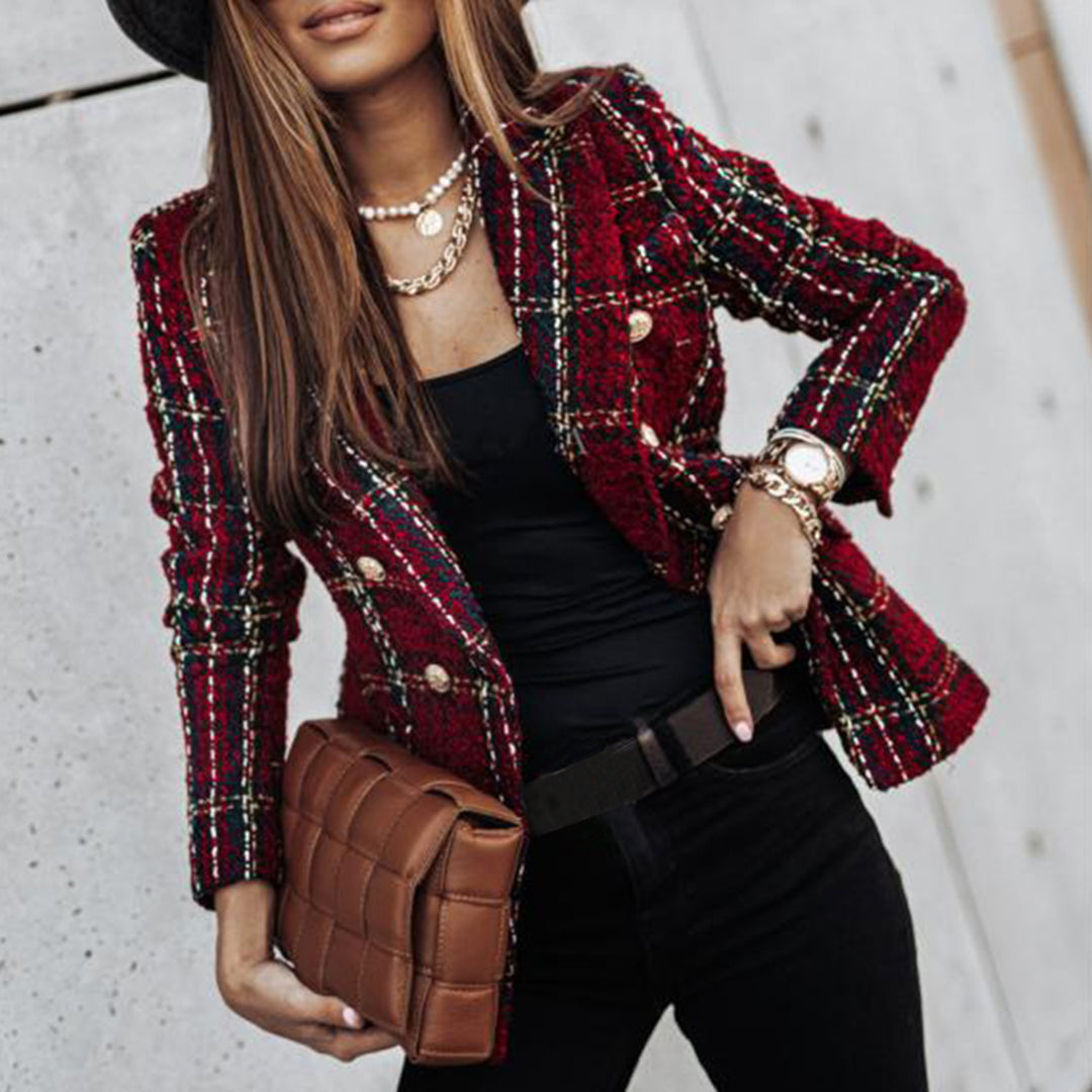 Adōre | Damen-Blazer mit Knöpfen | Casual