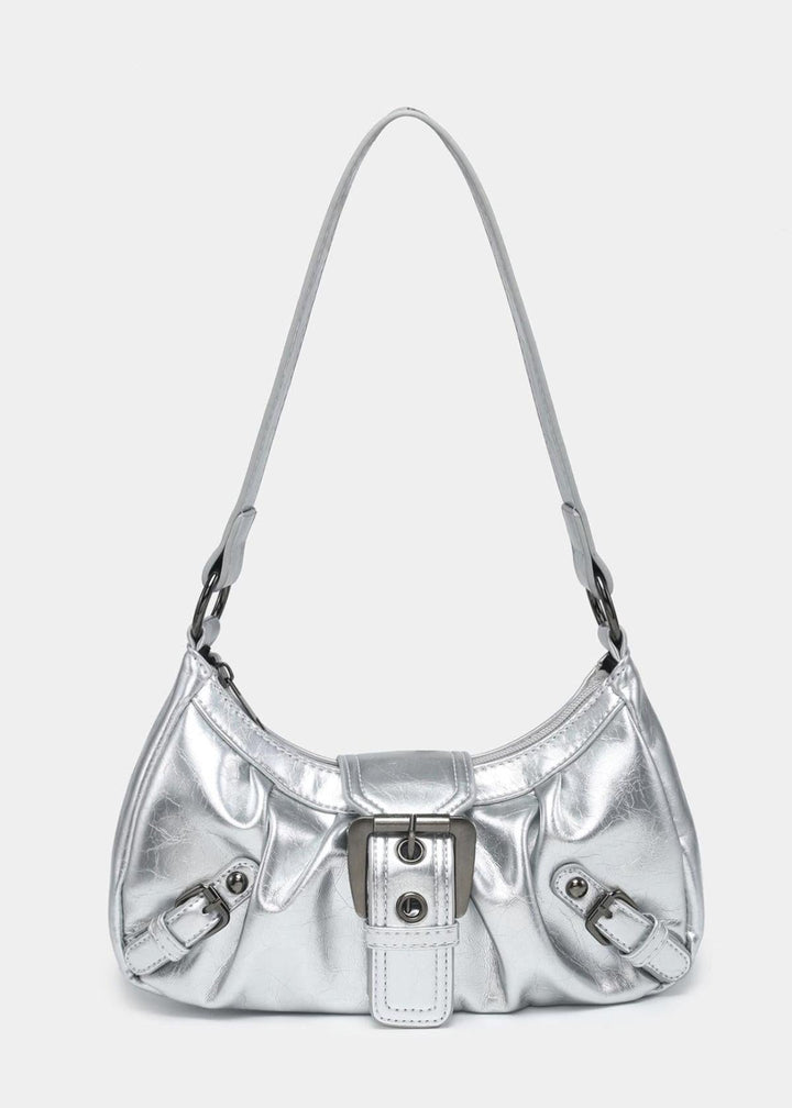 Damen-Schultertasche aus Leder Kompakte Formschöne Tasche
