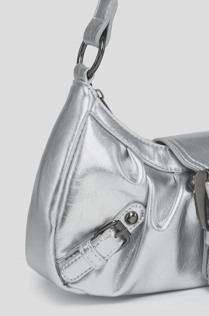 Damen-Schultertasche aus Leder Kompakte Formschöne Tasche