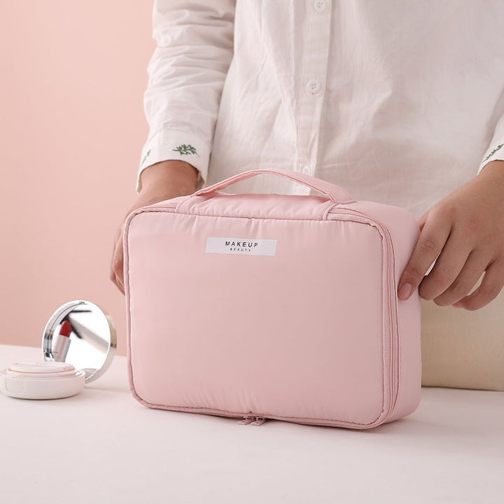 Damen Kosmetiktasche Klein Mit Griff Reise Ordnung Mit Stil Auf Jeder Reise