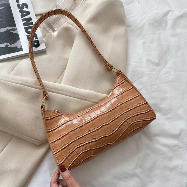 Damen Schultertasche Kleine Mit Modernem Design Reduzierte Formgebung
