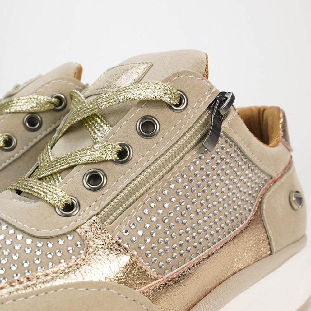 Damen-Schnürschuhe – Modernes Design & praktischer Seitenreißverschluss