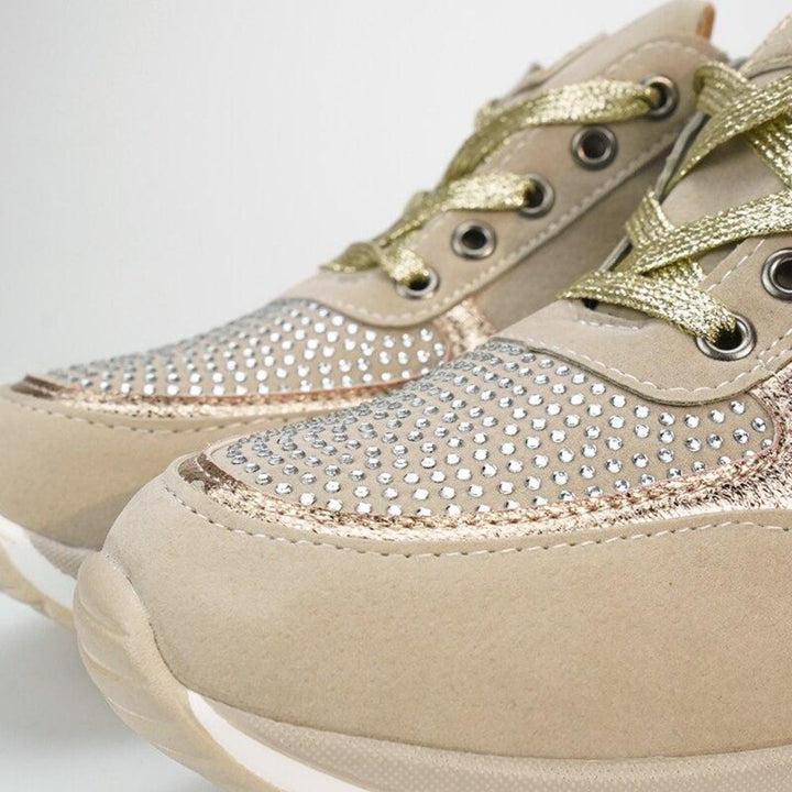 Damen-Schnürschuhe – Modernes Design & praktischer Seitenreißverschluss