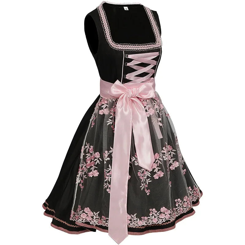 Dirndl Mit Floralem Design Für Oktoberfest Trachtenanlässe