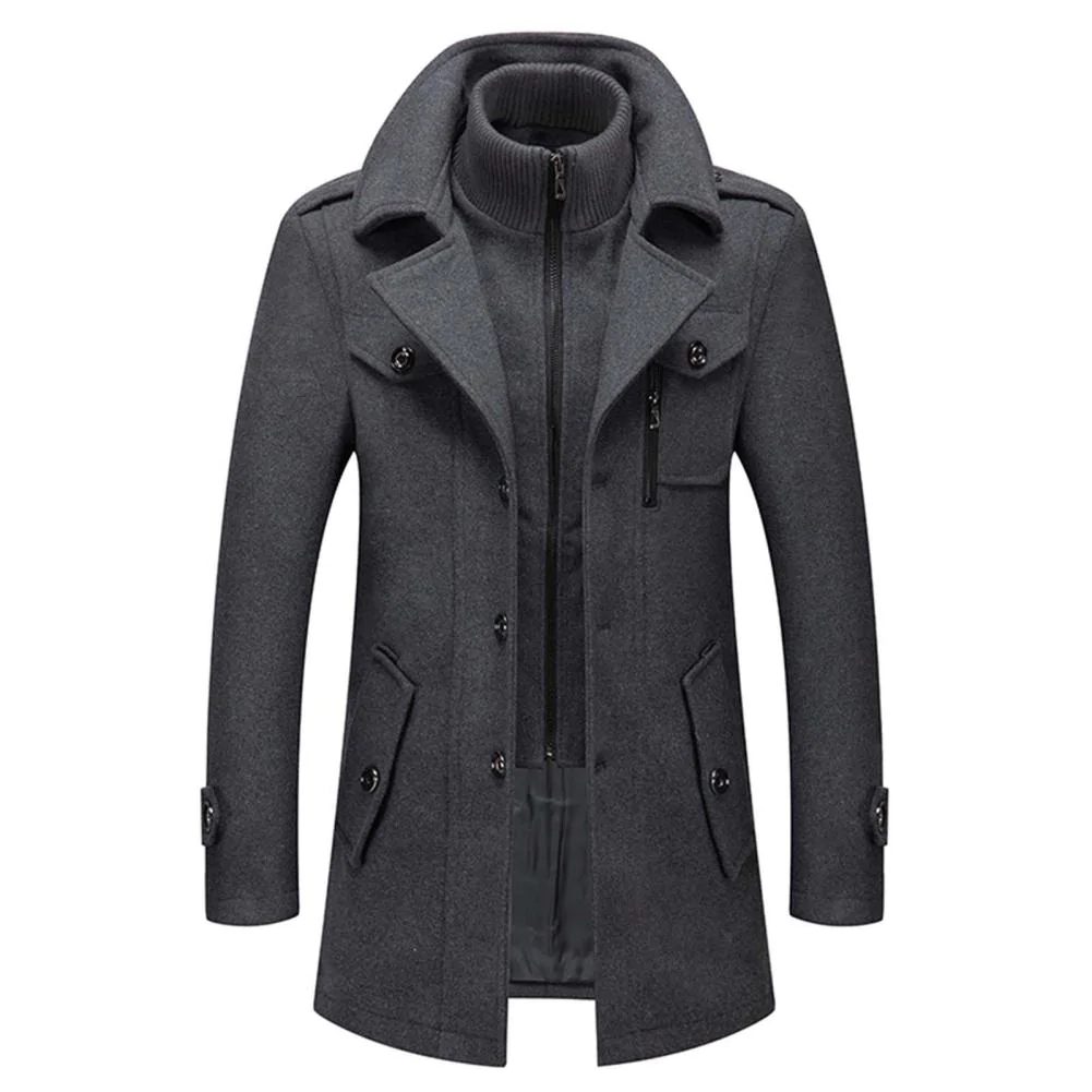 Herrenjacke 2-Teilige Elegante Vielseitig Für Business