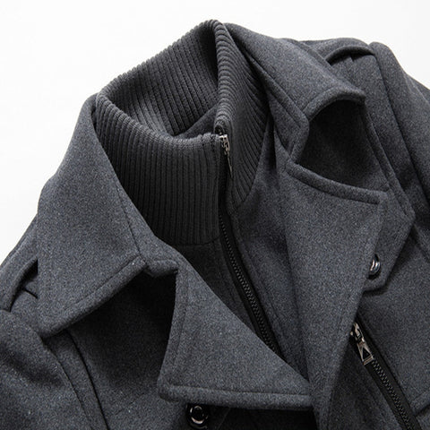 Herrenjacke 2-Teilige Elegante Vielseitig Für Business