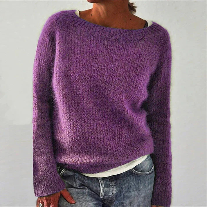 Damenpullover Pullover Schlichte Eleganz Für Jede Jahreszeit Lockeren Passform