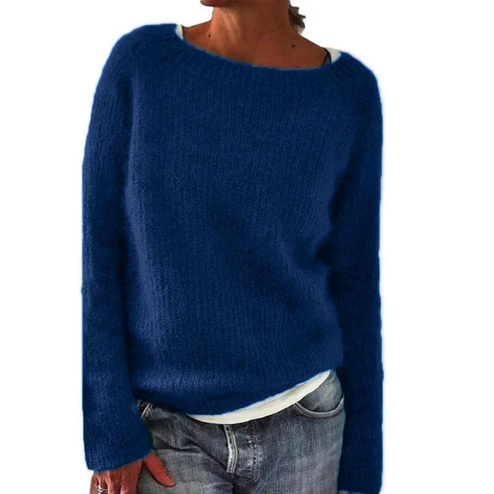 Damenpullover Pullover Schlichte Eleganz Für Jede Jahreszeit Lockeren Passform
