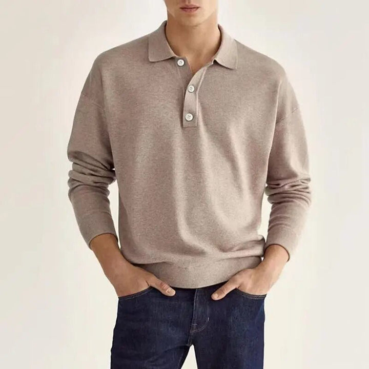 Flora | Herren Langarm-Polo – Weicher Komfort, Klassisches Design & Erstklassiges Tragegefühl