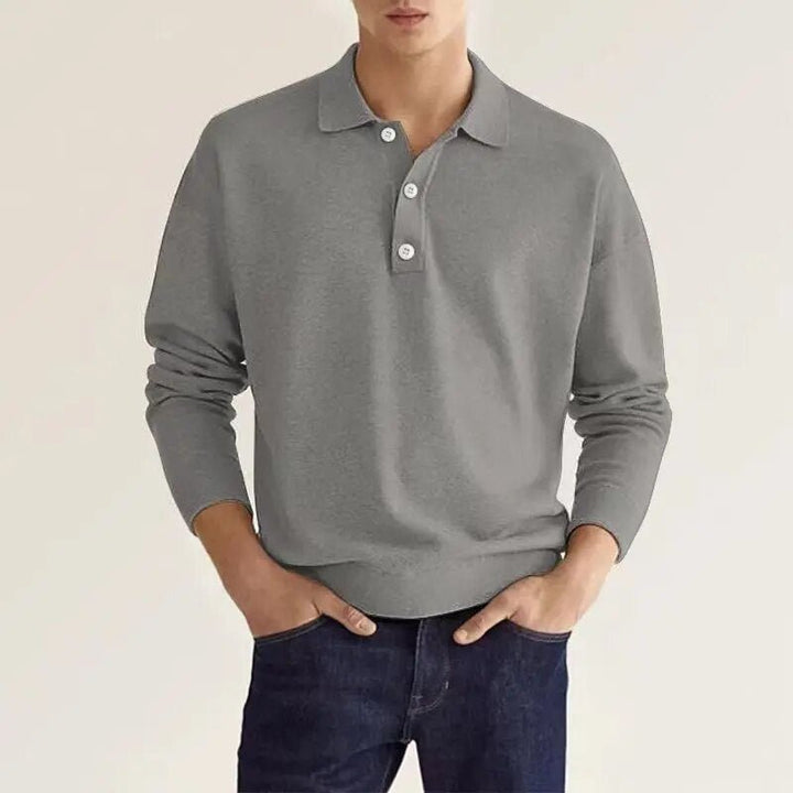 Flora | Herren Langarm-Polo – Weicher Komfort, Klassisches Design & Erstklassiges Tragegefühl