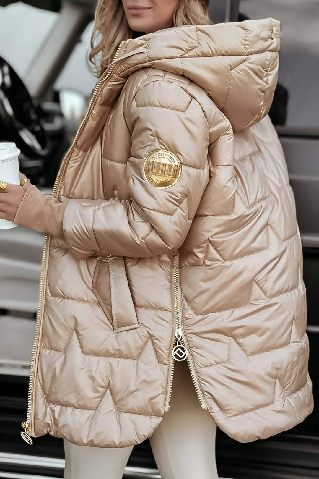 Damen Pufferjacke – Mit Kapuze & Gesteppte Wärme