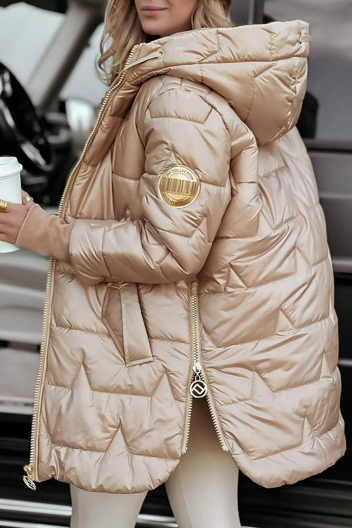 Damen Pufferjacke – Mit Kapuze & Gesteppte Wärme