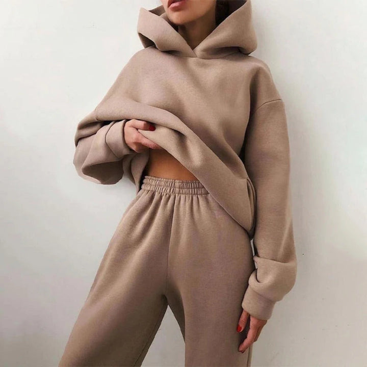 Jogging-Set Locker Geschnittenes Outfit Ideal Zum Faulenzen Und Für Den Alltag