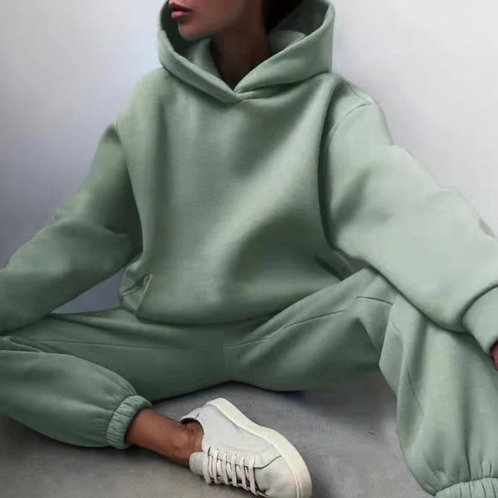Jogging-Set Locker Geschnittenes Outfit Ideal Zum Faulenzen Und Für Den Alltag