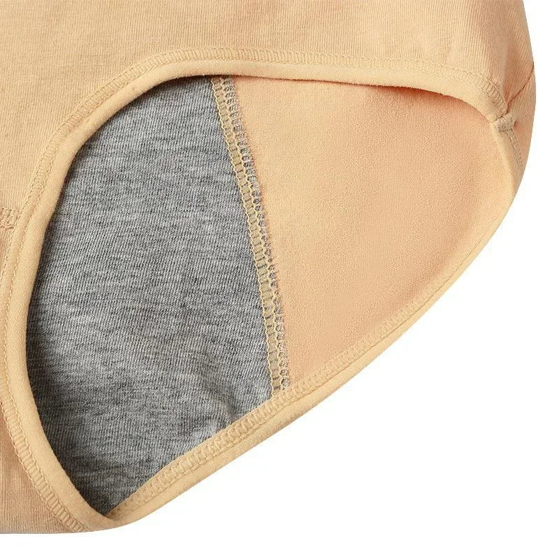Frauen Unterwäsche Auslaufsicher Baumwolle Nahtlose Slips