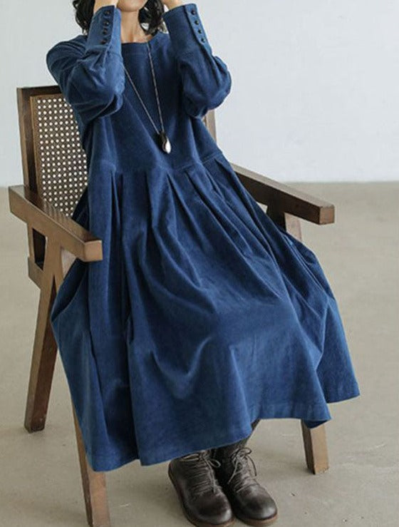 Minchen - Französisches Samtkleid für zeitlose Eleganz