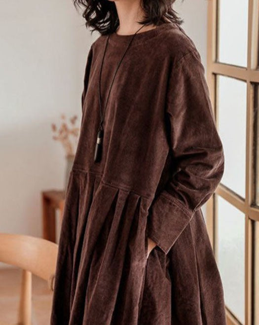 Minchen - Französisches Samtkleid für zeitlose Eleganz