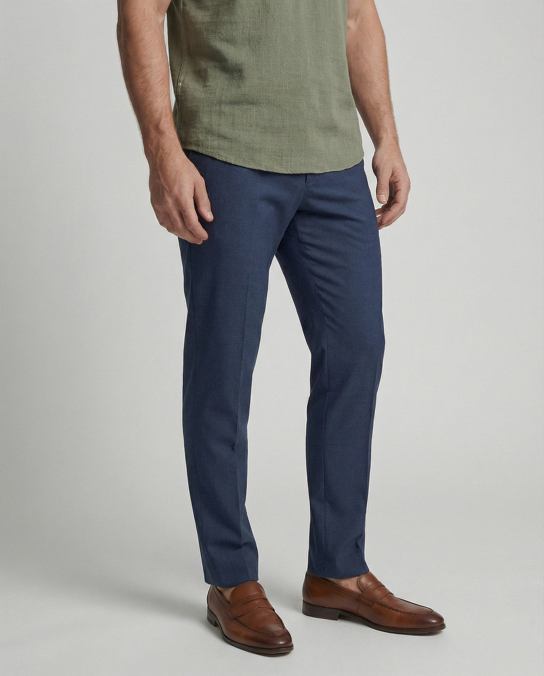 Hommes | Herren Poloshirt mit V-Ausschnitt – Pflegeleichtes Polyester & Formstabil