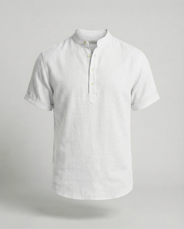 Hommes | Herren Poloshirt mit V-Ausschnitt – Pflegeleichtes Polyester & Formstabil