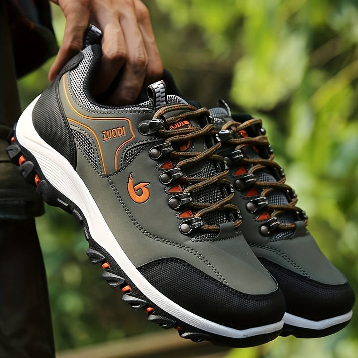 Herren-Wanderschuhe Leichtes Design Wasserabweisende Membran Trekkingtouren