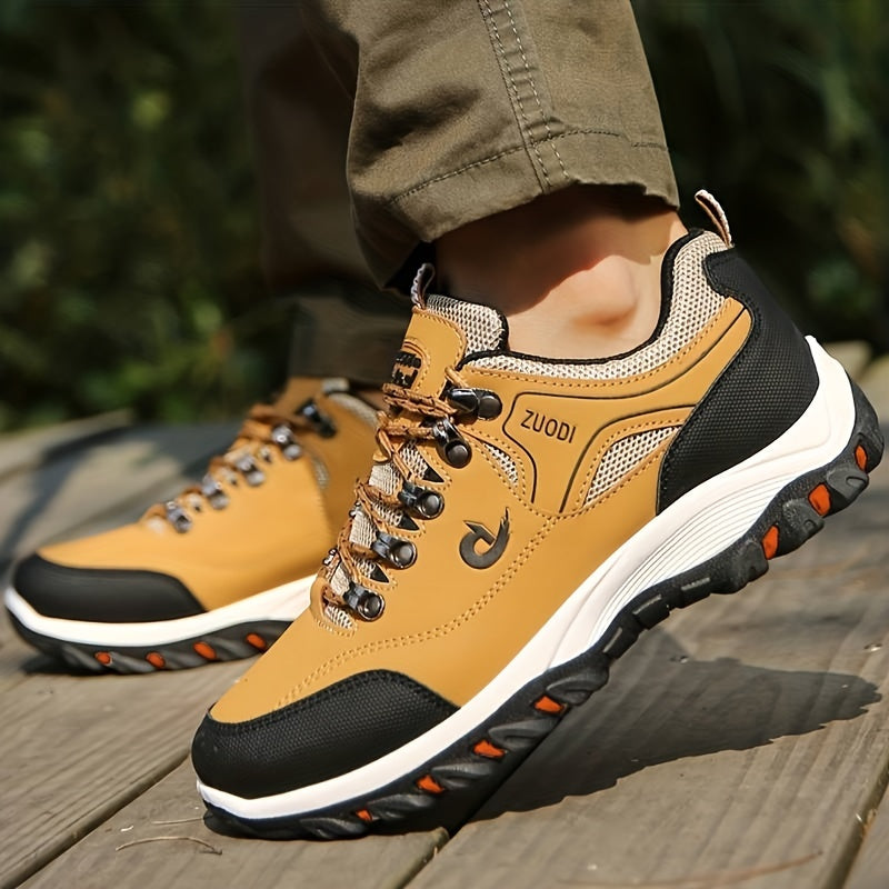 Herren-Wanderschuhe Leichtes Design Wasserabweisende Membran Trekkingtouren