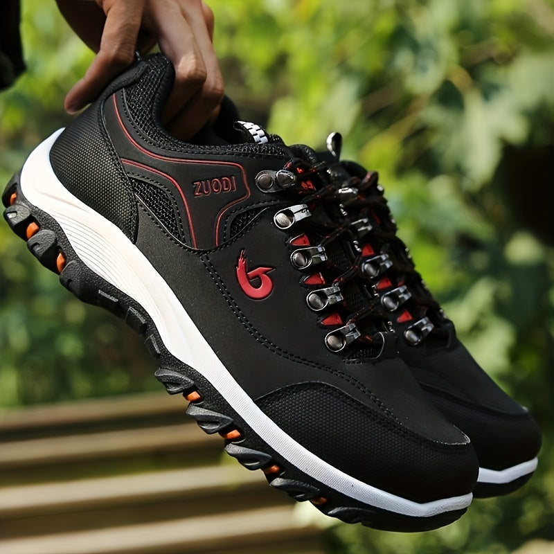 Herren-Wanderschuhe Leichtes Design Wasserabweisende Membran Trekkingtouren
