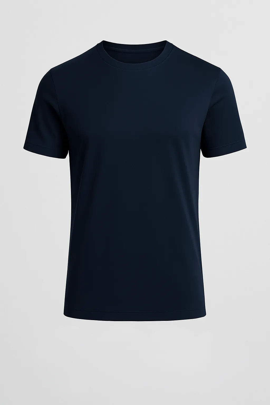 Herren Slim Fit T-Shirt in Marineblau für Modebewusste Männer mit Bequemer Passform und Stilvollem Design
