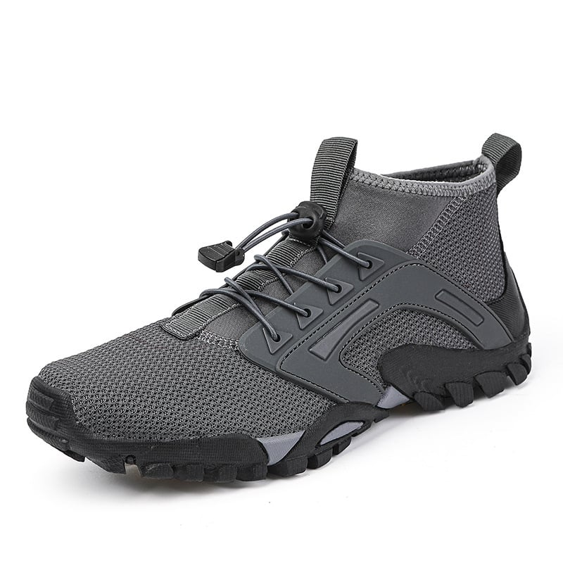 Herren Mid-Top Wanderschuhe – Rutschfeste Gummisohle & Outdoor