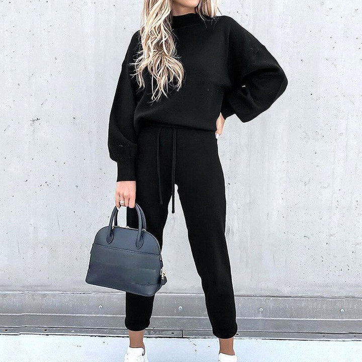 Hilda Pullover und Hosen Zweiteiler Set Weiches Material Müheloser Komfort und Stil
