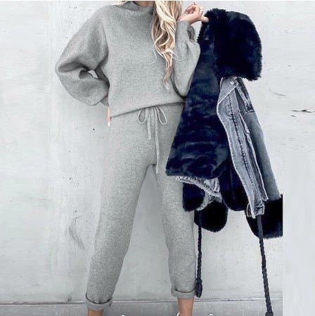 Hilda Pullover und Hosen Zweiteiler Set Weiches Material Müheloser Komfort und Stil