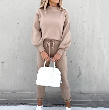Hilda Pullover und Hosen Zweiteiler Set Weiches Material Müheloser Komfort und Stil
